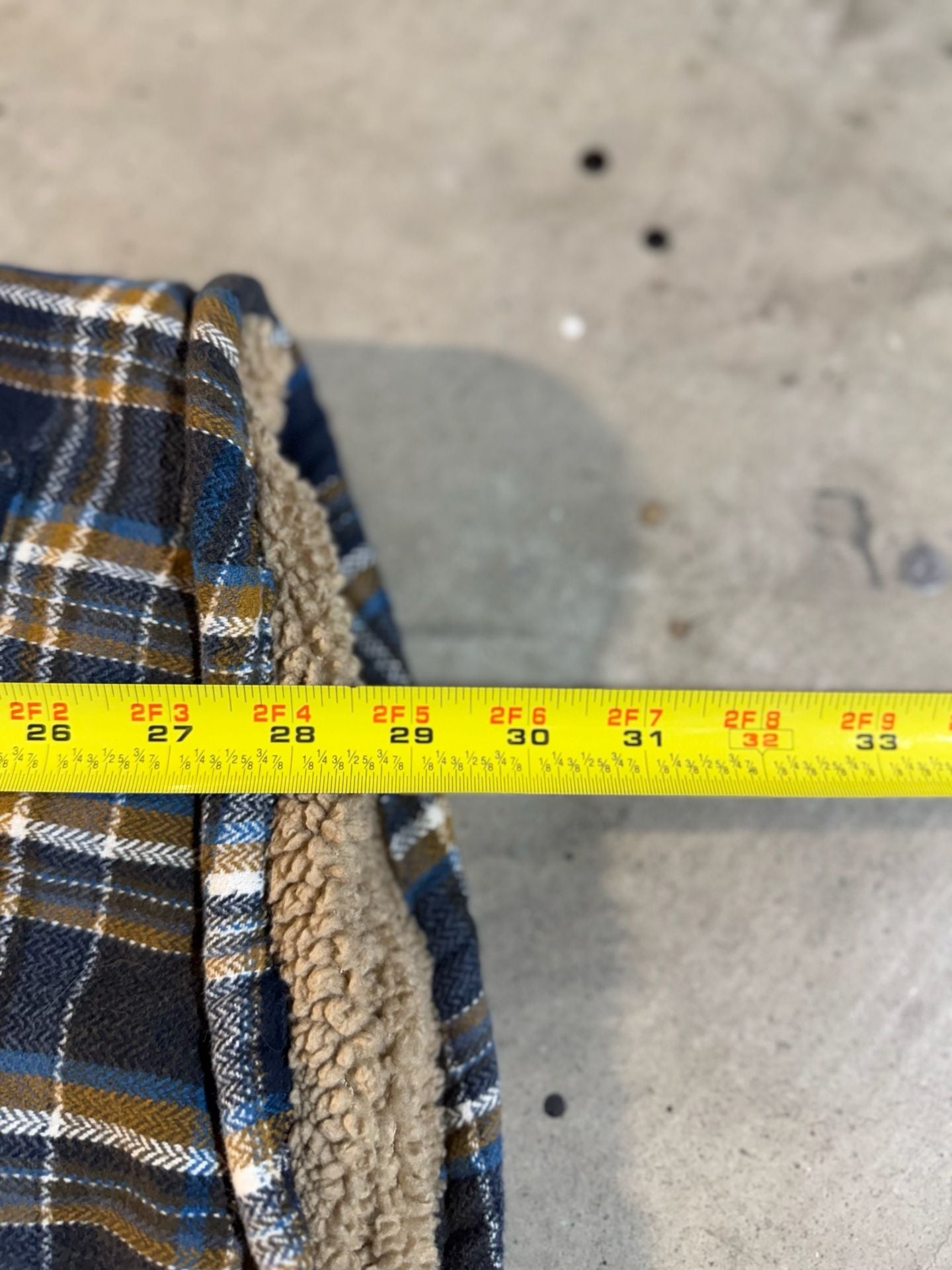 Legendary Whitetails Camp Night Hooded Flannel Size 2XL Plaid Sherpa Lined 6