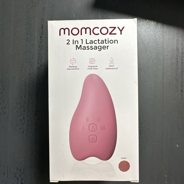Momcozy 2 In 1 Lactation Massager Pink