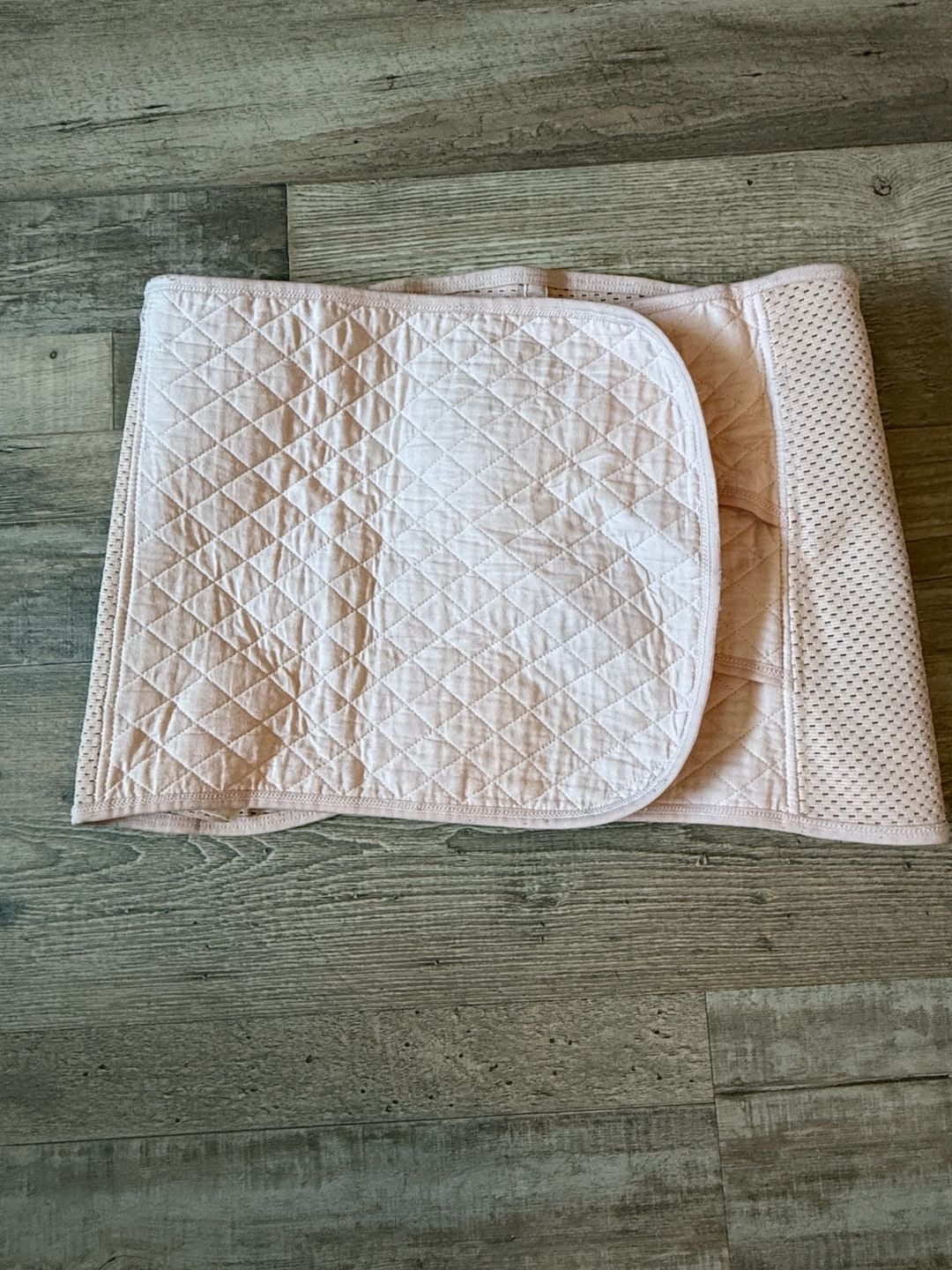Postpartum Belly Wrap Size M Pink Quilted Support 2