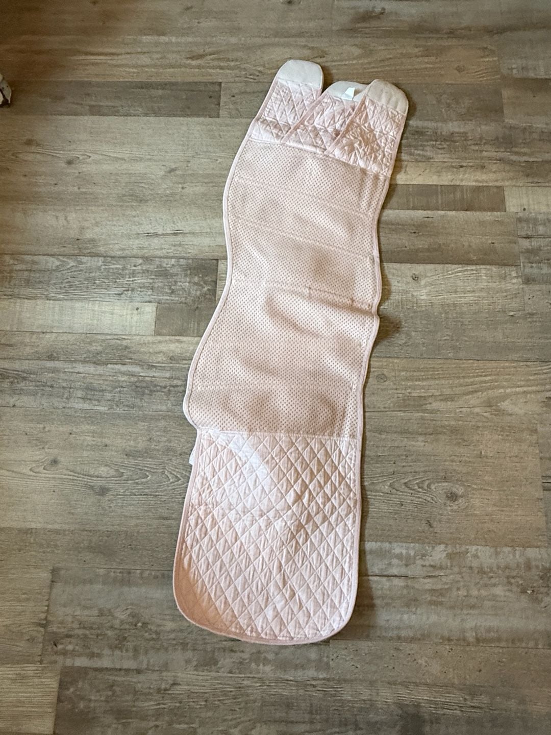 Postpartum Belly Wrap Size M Pink Quilted Support 4