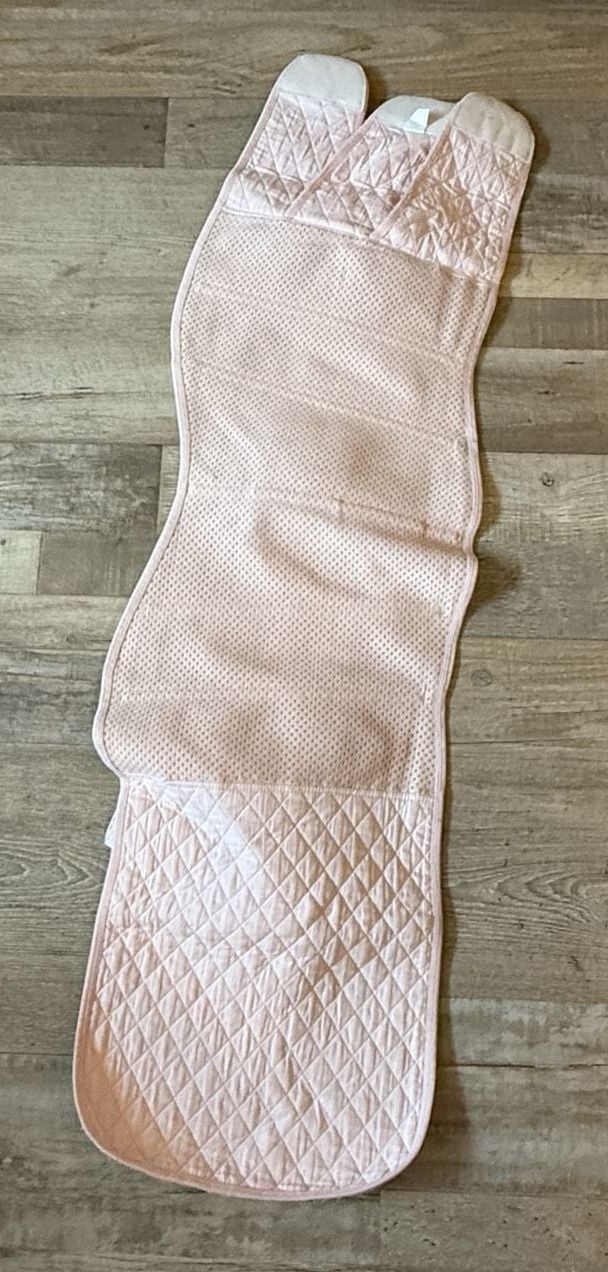 Postpartum Belly Wrap Size M Pink Quilted Support 4