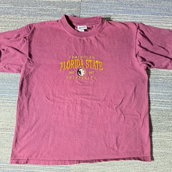 Cadre Athletic Florida State University Seminoles T-Shirt Size XL Red