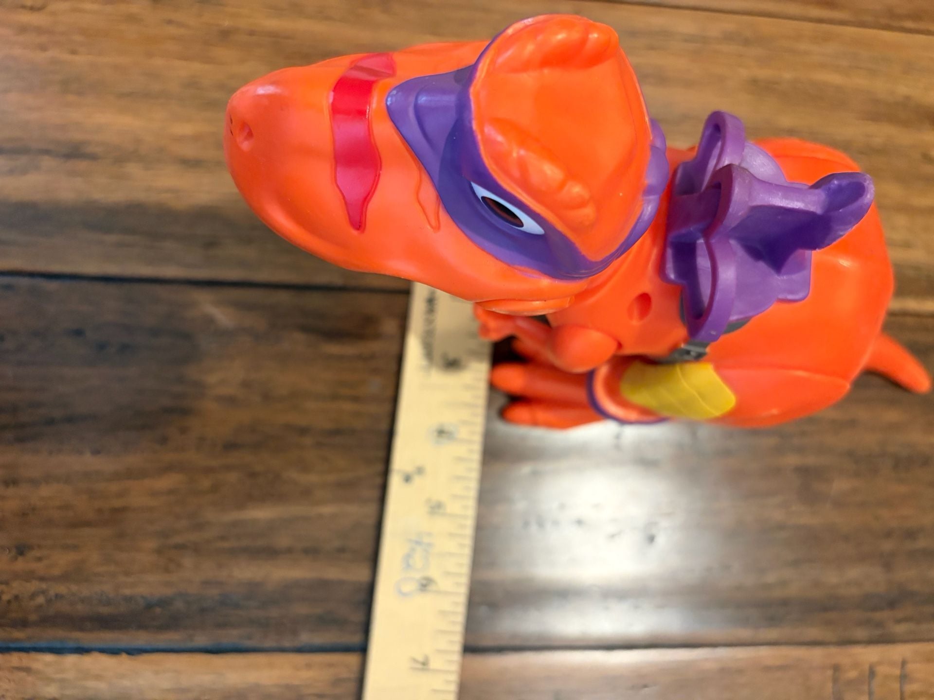 Teenage Mutant Ninja Turtles Half Shell Heroes Donatello T-Rex Dinosaur 7