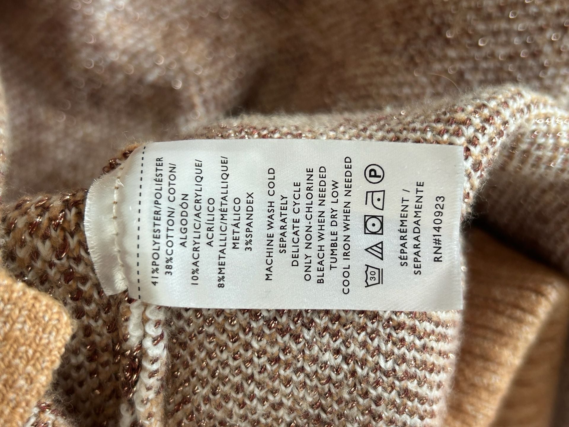 LOFT Leopard Print Mock Neck Sweater Size XSP 6
