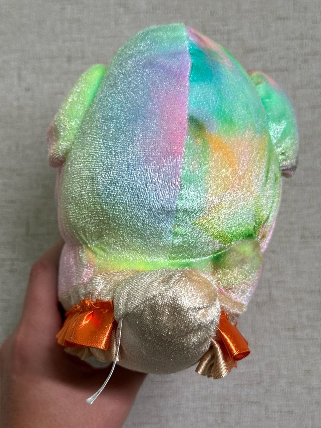 Cirque du Soleil Mystere Snail Plush Rainbow 7 Inch Fantasy Toy 4