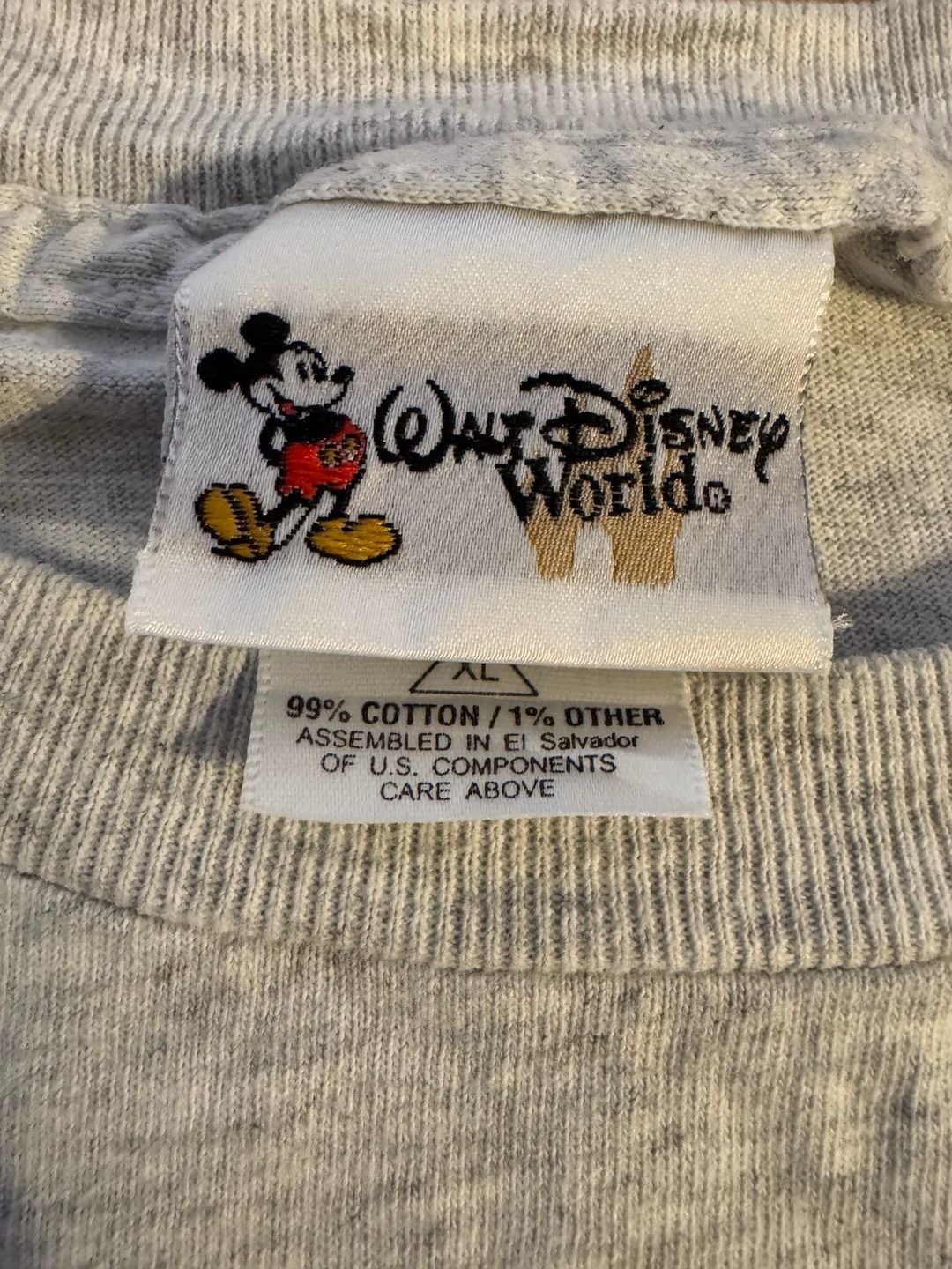 Vintage Disney Magic Music Days 2000 Size XL Grey T-Shirt 4