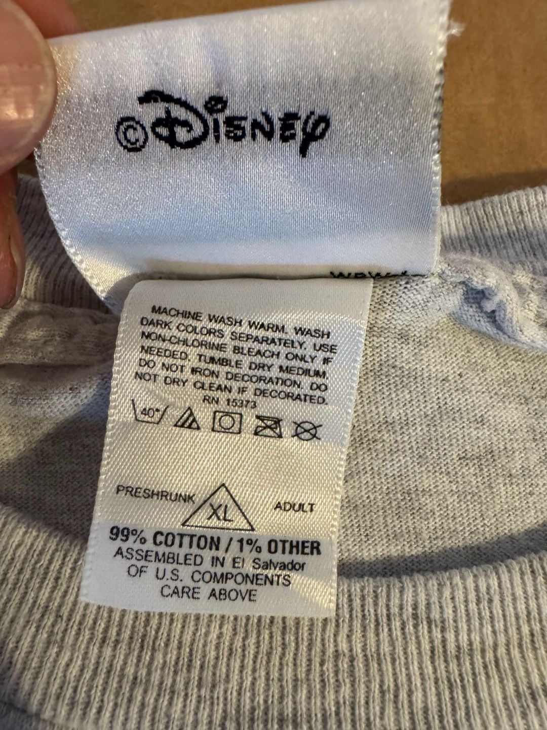 Vintage Disney Magic Music Days 2000 Size XL Grey T-Shirt 5