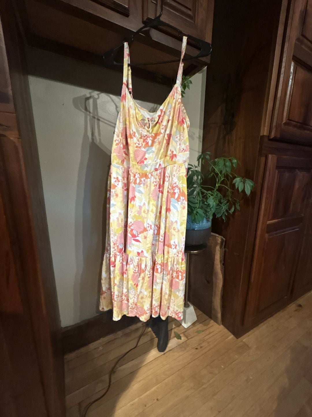 Torrid Supersoft Babydoll Dress in Pastel Floral 6X – Curvy Thrift Co. 3
