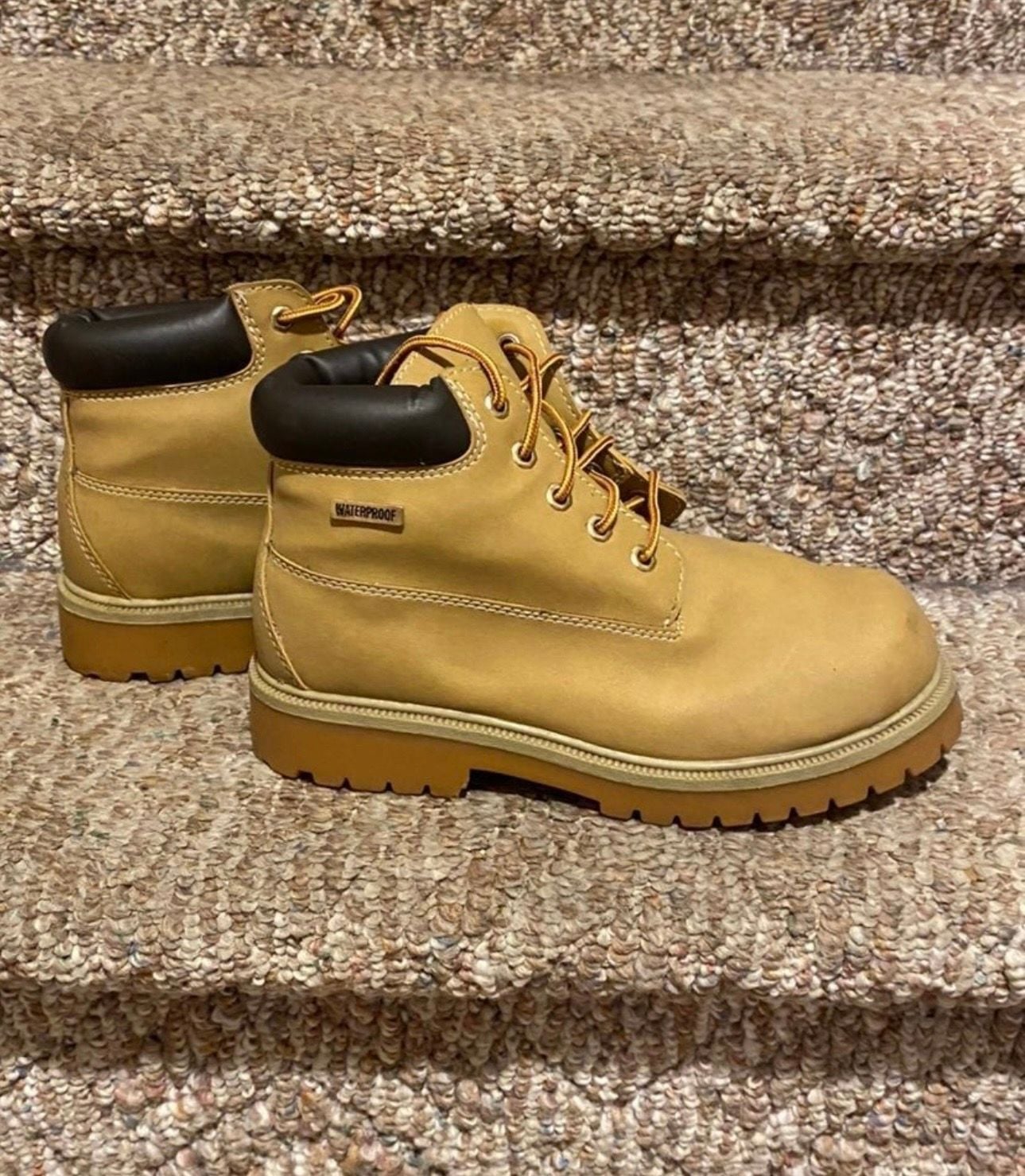 Kids Waterproof Work Boots Size 4.5 4