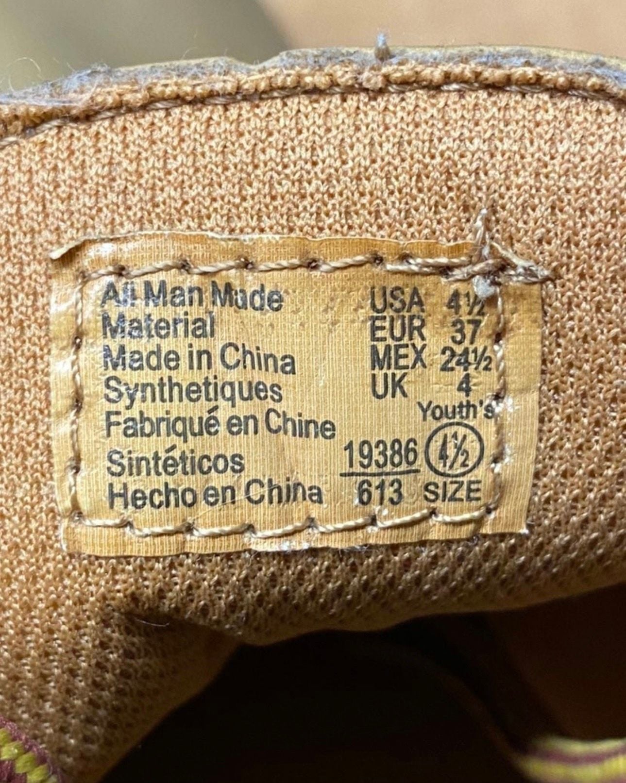 Kids Waterproof Work Boots Size 4.5 6