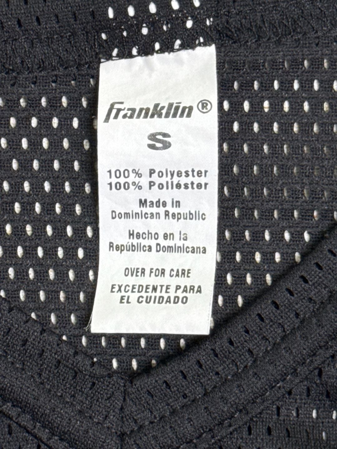 Franklin Carolina Panthers Football Jersey Size S Black Youth 5