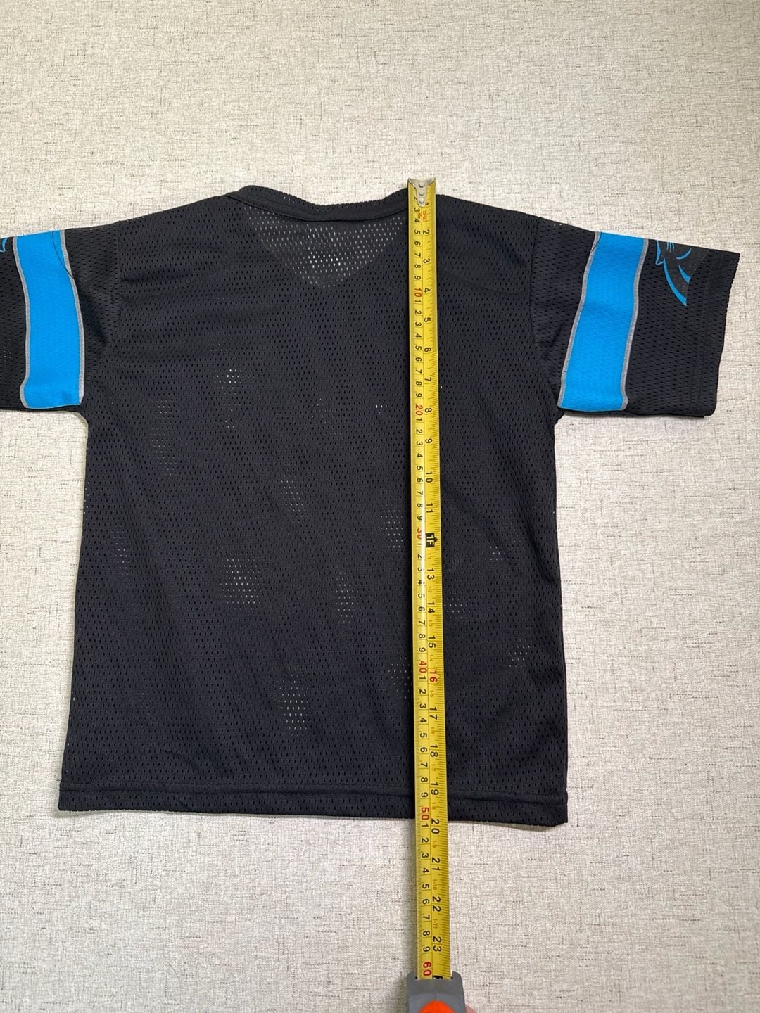 Franklin Carolina Panthers Football Jersey Size S Black Youth 12