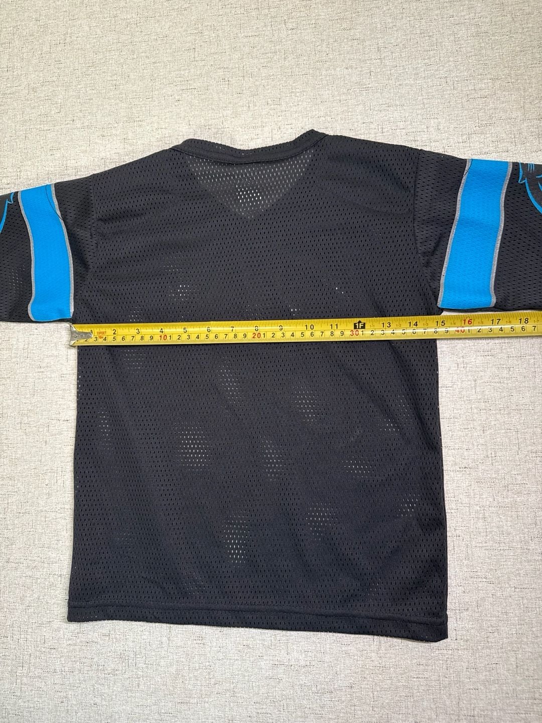 Franklin Carolina Panthers Football Jersey Size S Black Youth 13