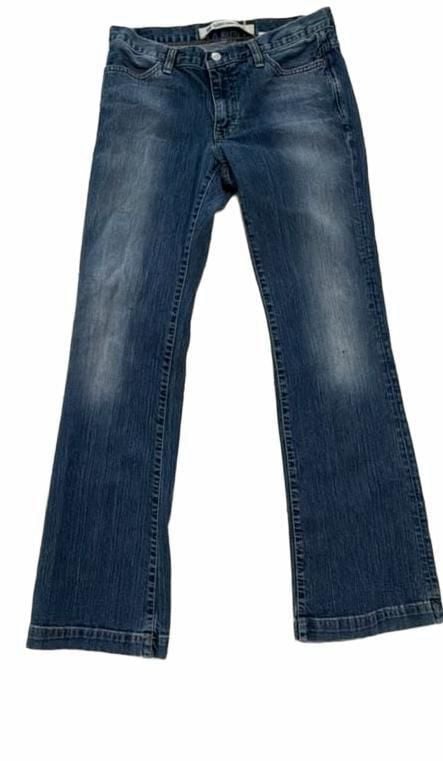 Gap Long And Lean Jeans Size 6 Regular Blue Denim 2