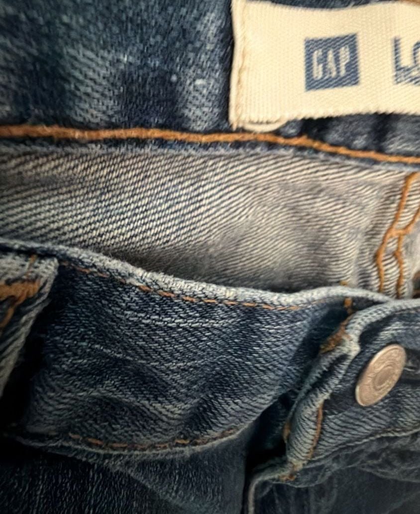 Gap Long And Lean Jeans Size 6 Regular Blue Denim 4