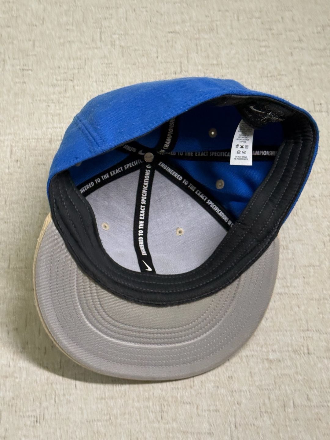 Nike Cincinnati Reds Fitted Hat Blue Tan 10