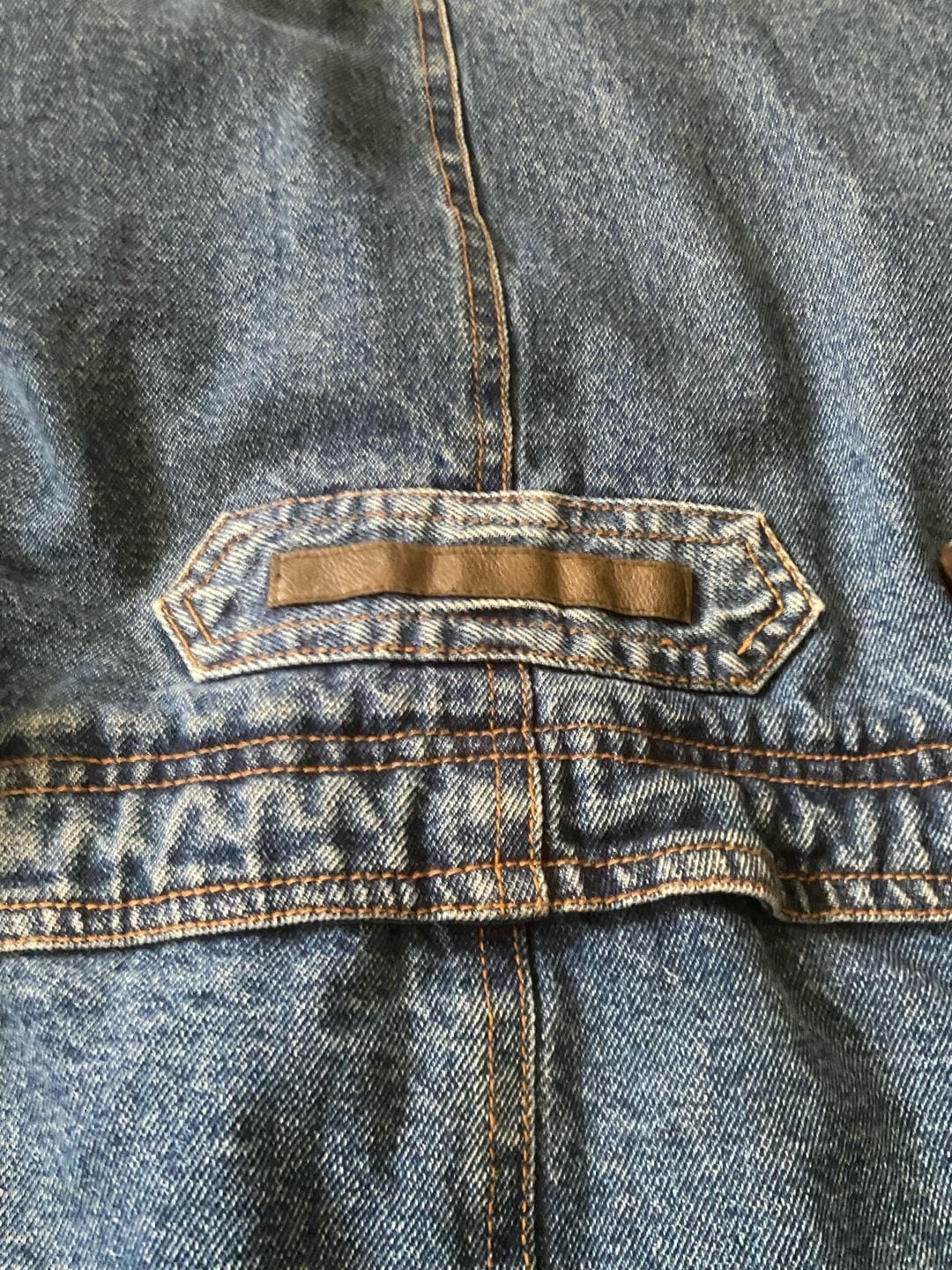 Current Seen Denim Jacket Size Medium Vintage Quilted Blue 11