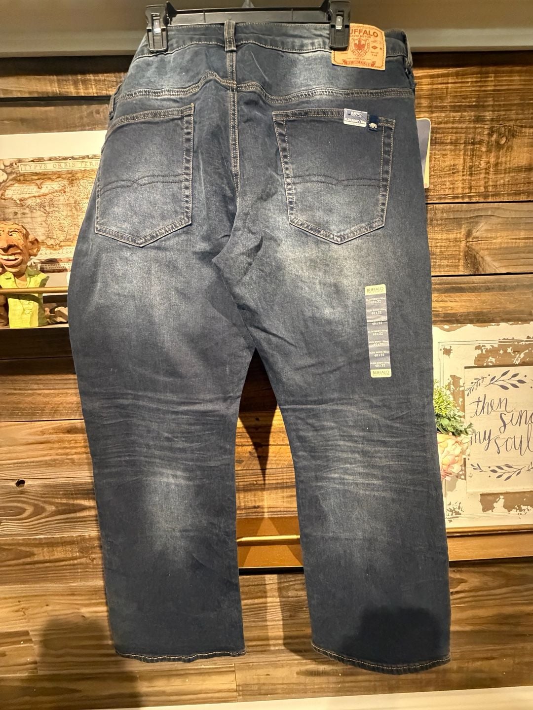 Buffalo David Bitton Slim Boot Jeans Size 40/32 3
