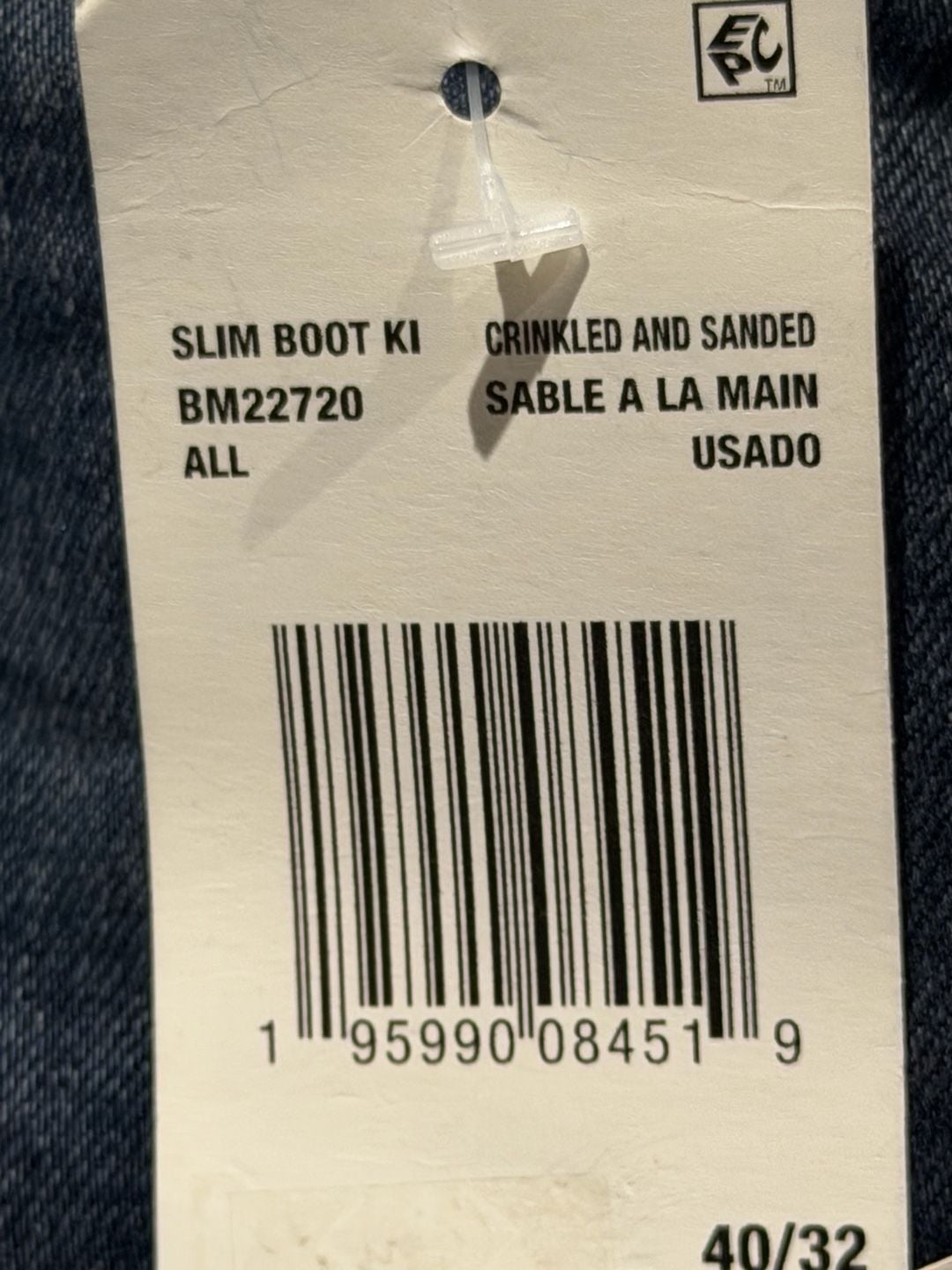 Buffalo David Bitton Slim Boot Jeans Size 40/32 6