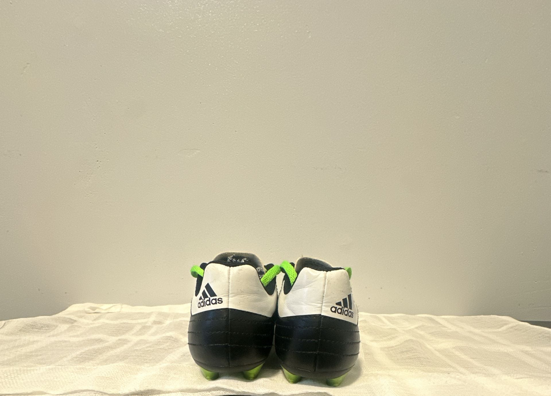 Adidas Goletto VI Soccer Cleats Black White Neon Green Youth 6