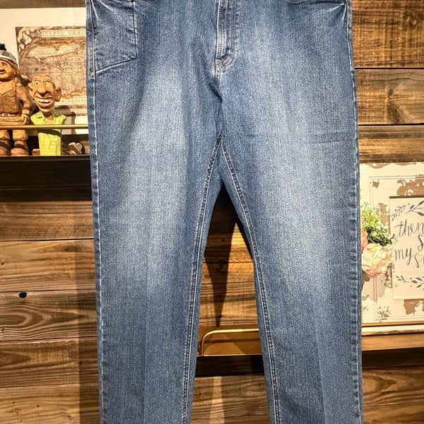 Ariat Rebar M4 Relaxed Boot Jeans Size 42/32 Blue Denim