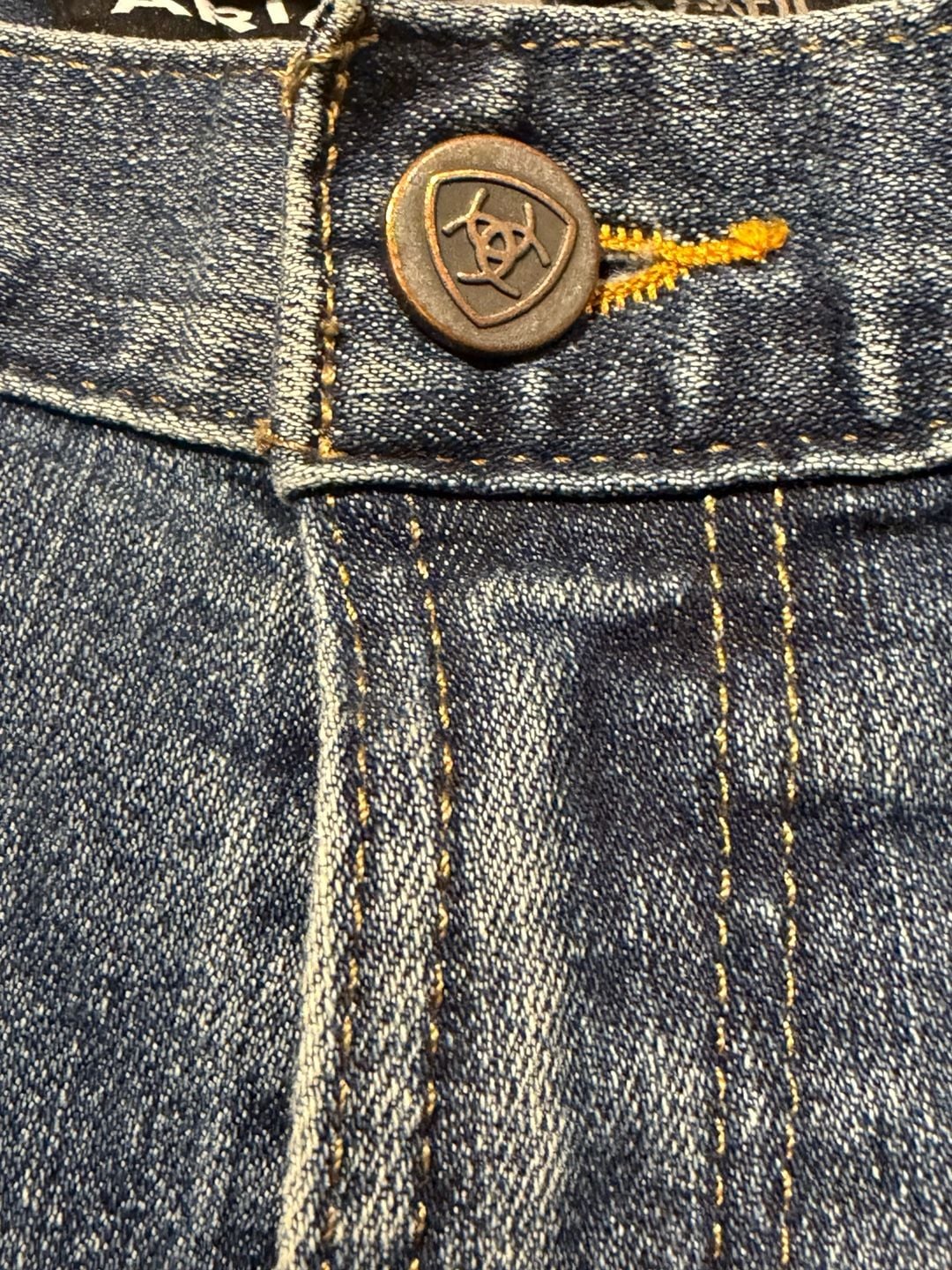 Ariat Rebar M4 Relaxed Boot Jeans Size 42/32 Blue Denim 8
