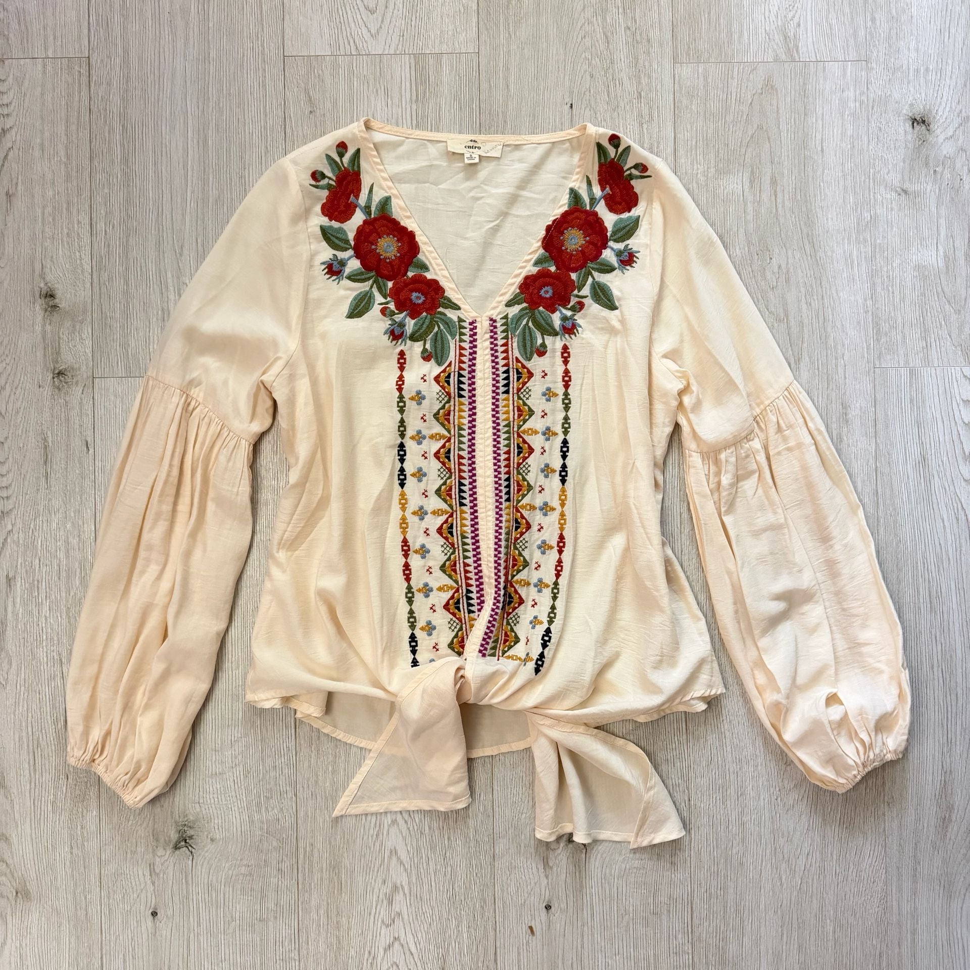 Entro Embroidered Blouse 2