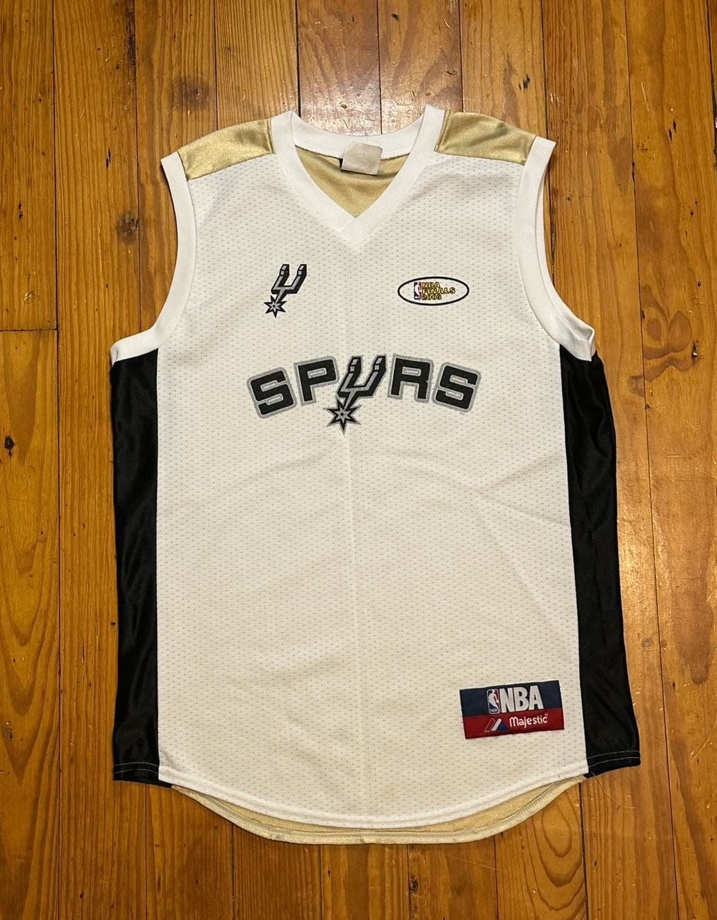 Vintage 2003 NBA Finals Tim Duncan San Antonio Spurs Jersey XL VTG USA 2