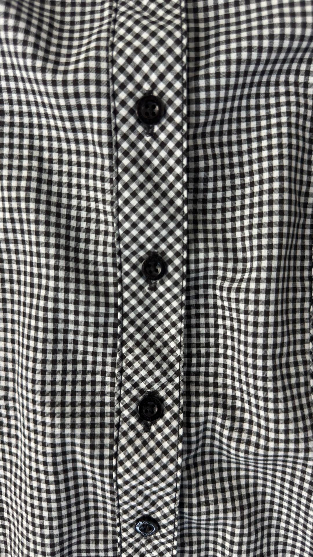 Von Dutch Gingham Cold Shoulder Shirt 5