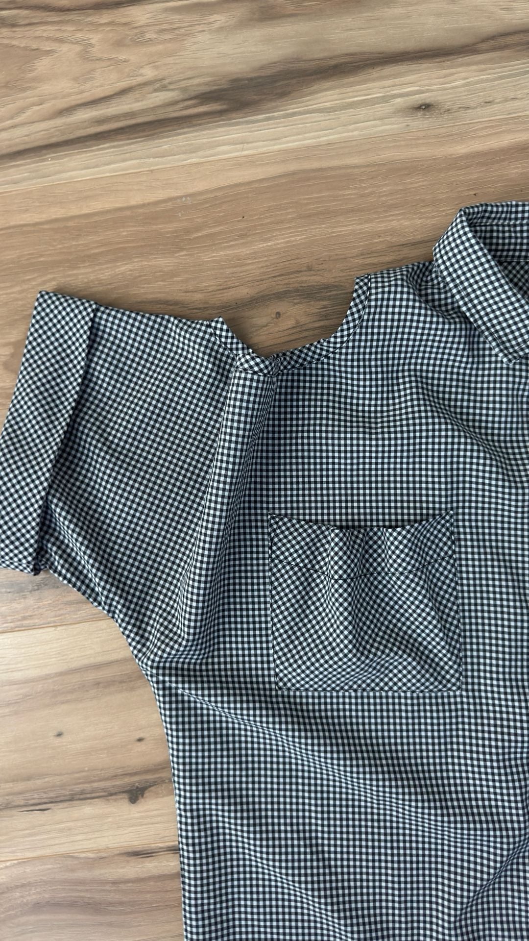 Von Dutch Gingham Cold Shoulder Shirt 6