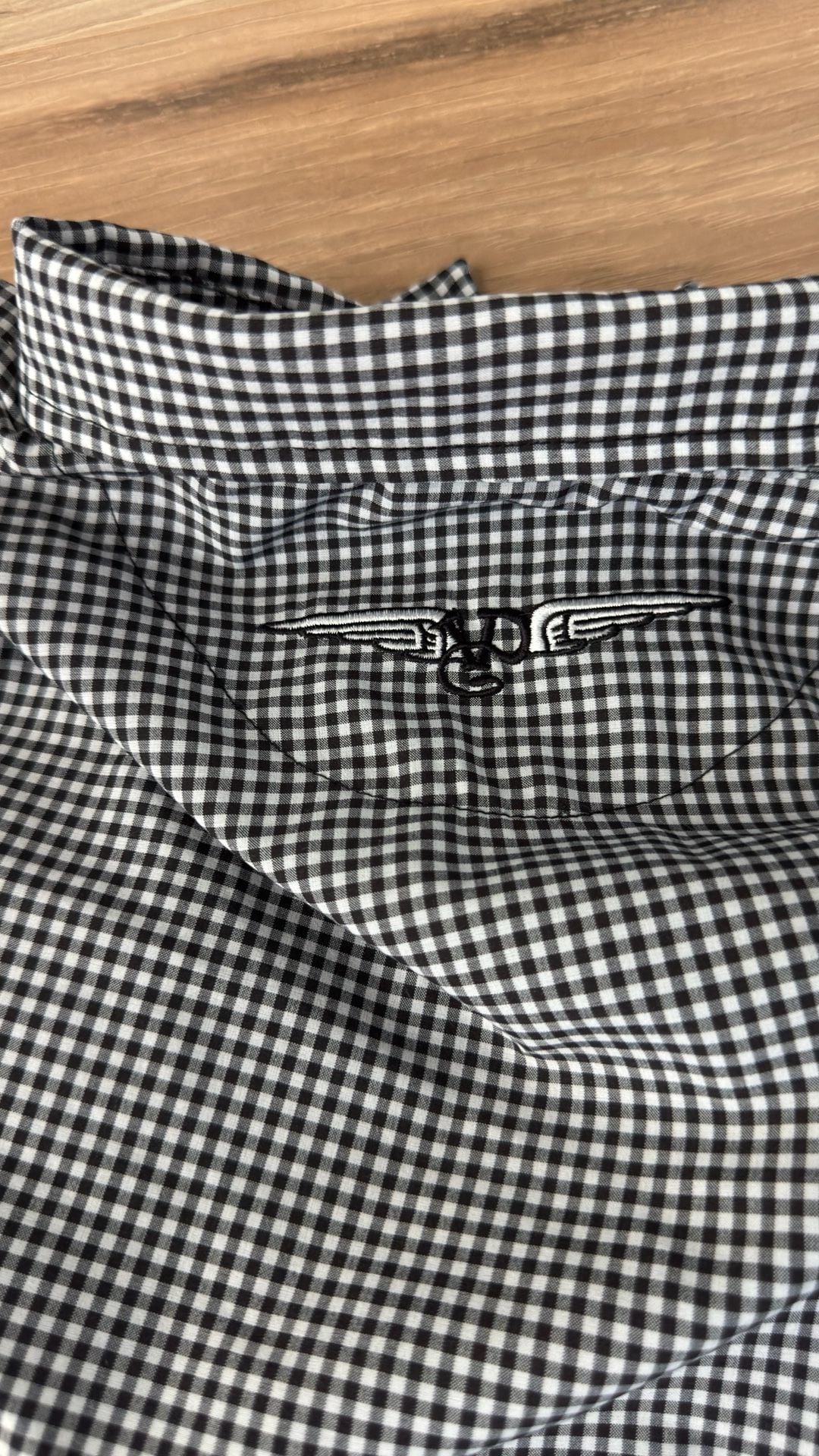 Von Dutch Gingham Cold Shoulder Shirt 8
