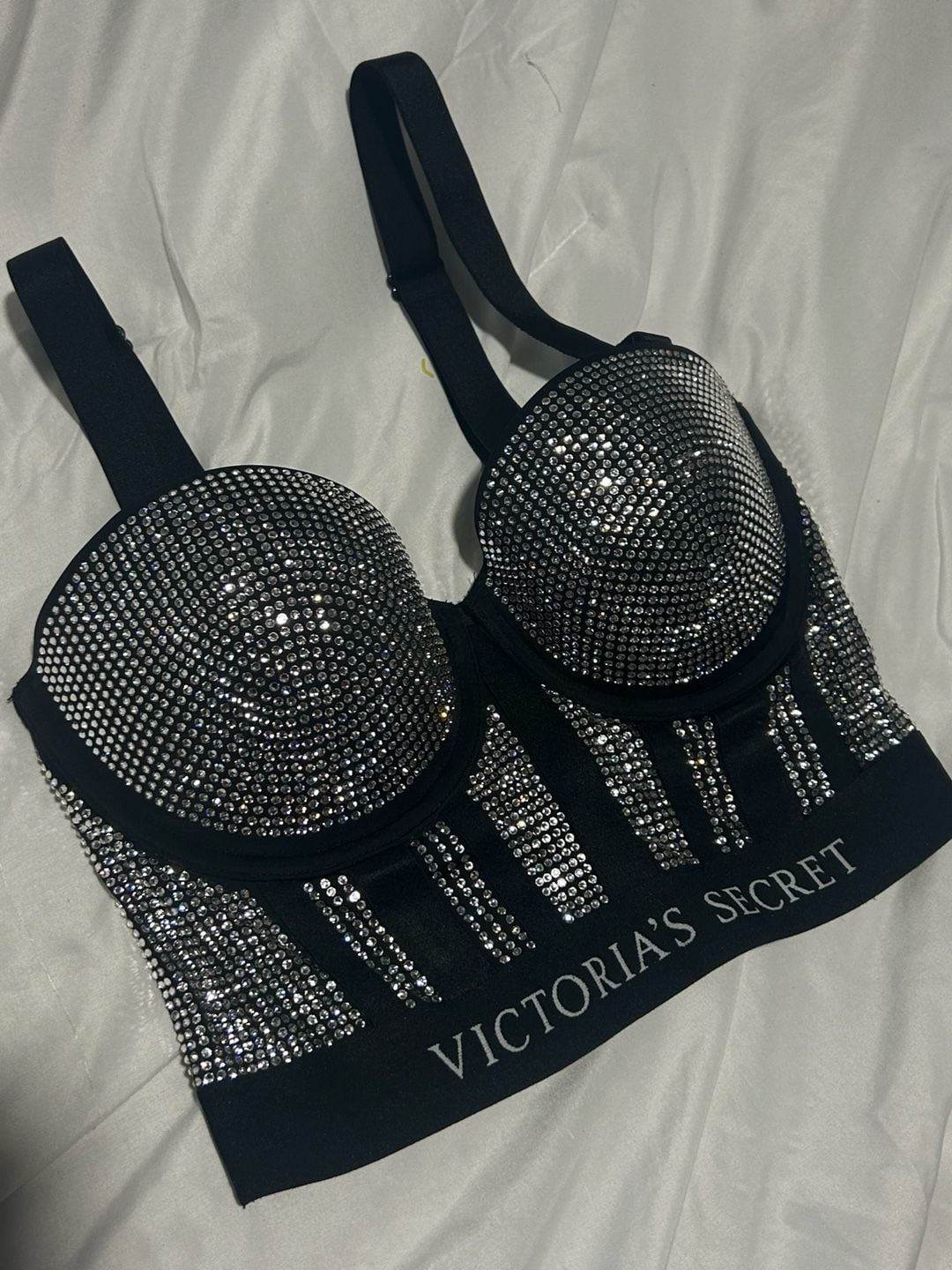 Victoria's Secret X Balmain Swarovski Limited Edition Bra Size 36C 3