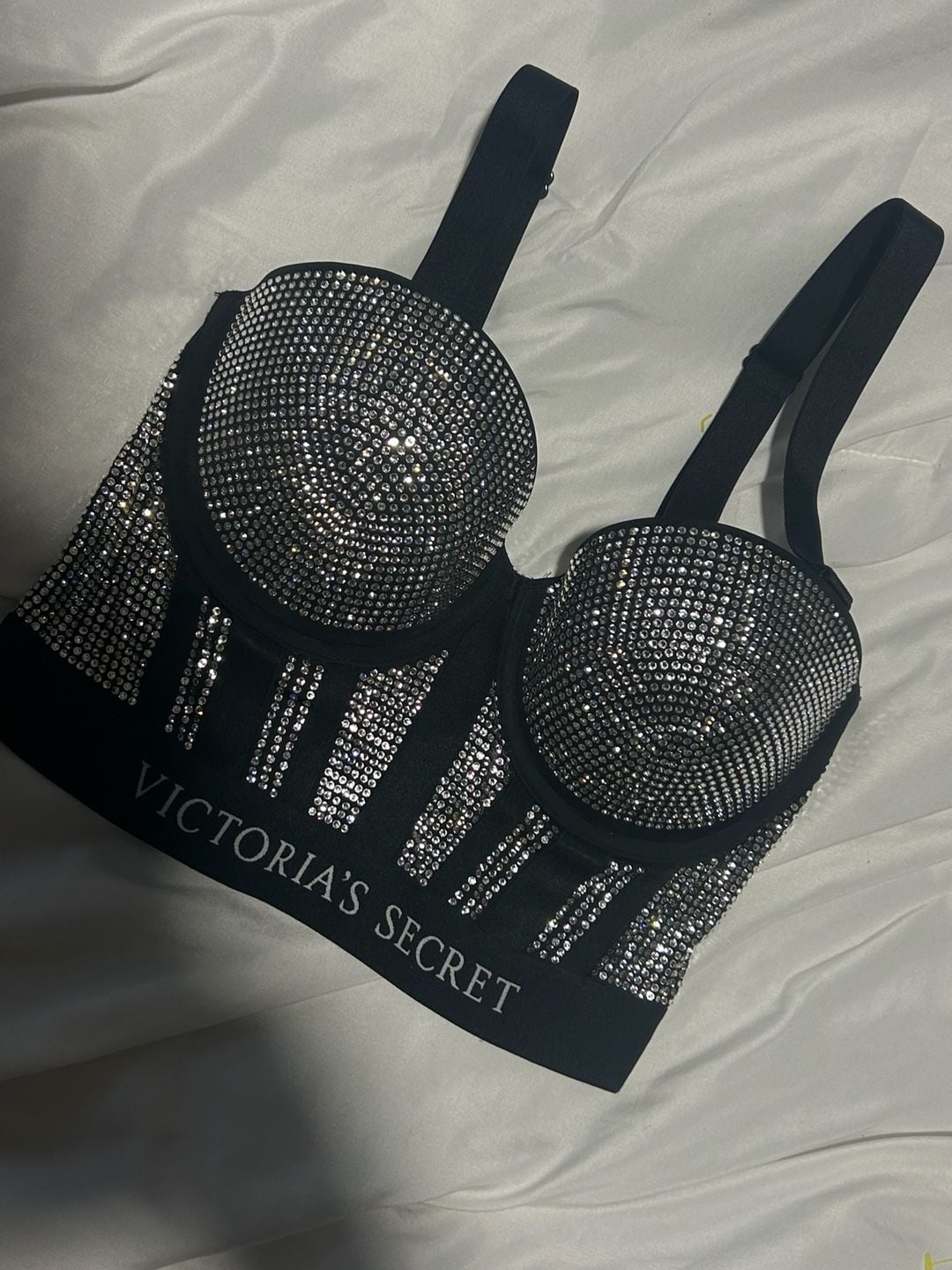 Victoria's Secret X Balmain Swarovski Limited Edition Bra Size 36C 4