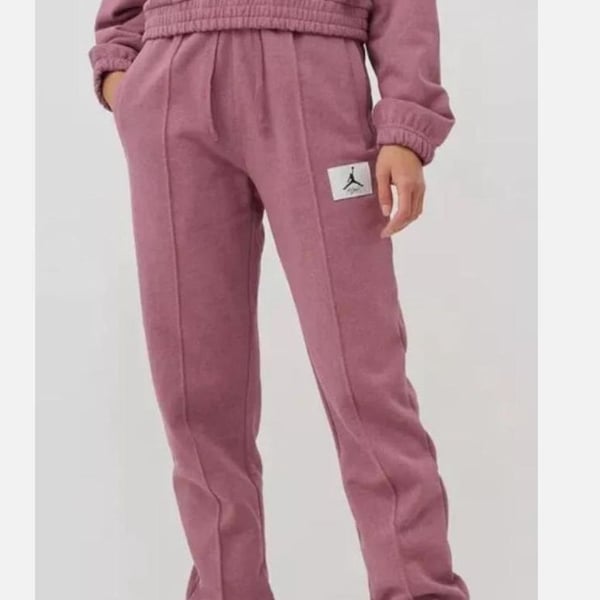 Jordan Flight Fleece Pants Size XS Mauve Sweatpants