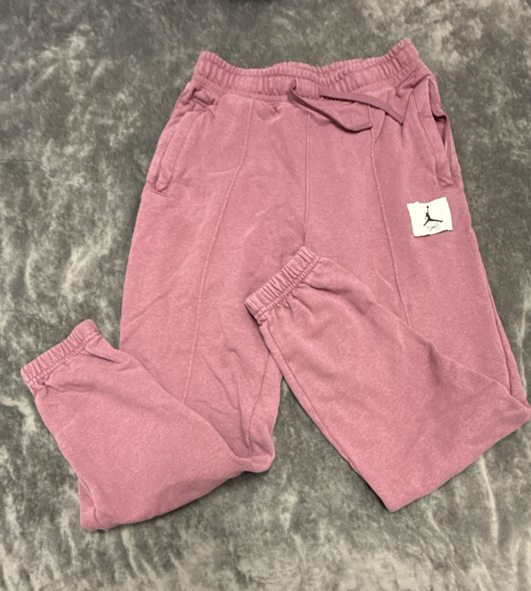 Jordan Flight Fleece Pants Size XS Mauve Sweatpants 3