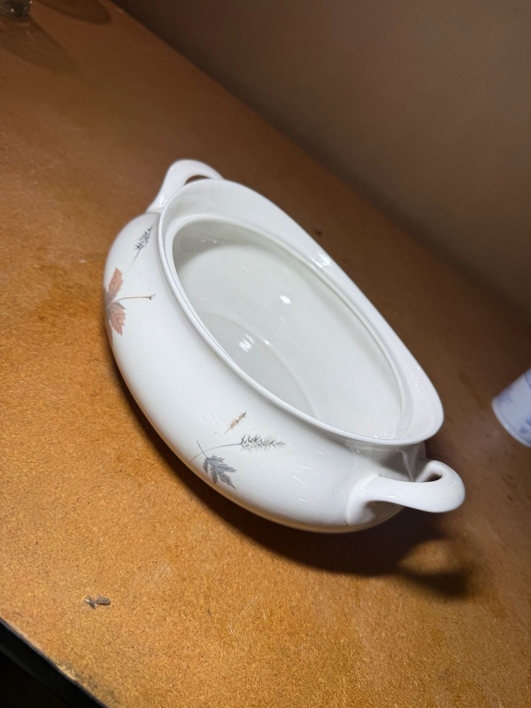 Royal Doulton Tumbling Leaves T.C. 1004 Covered Vegetable Serving Dish 5