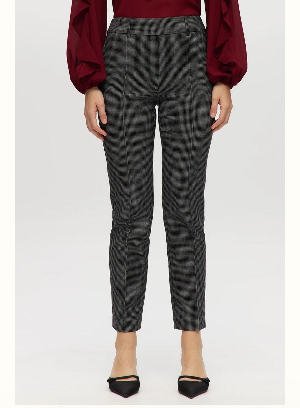Hilary Radley Pull-On Pant Size XL Houndstooth Tummy Control 2
