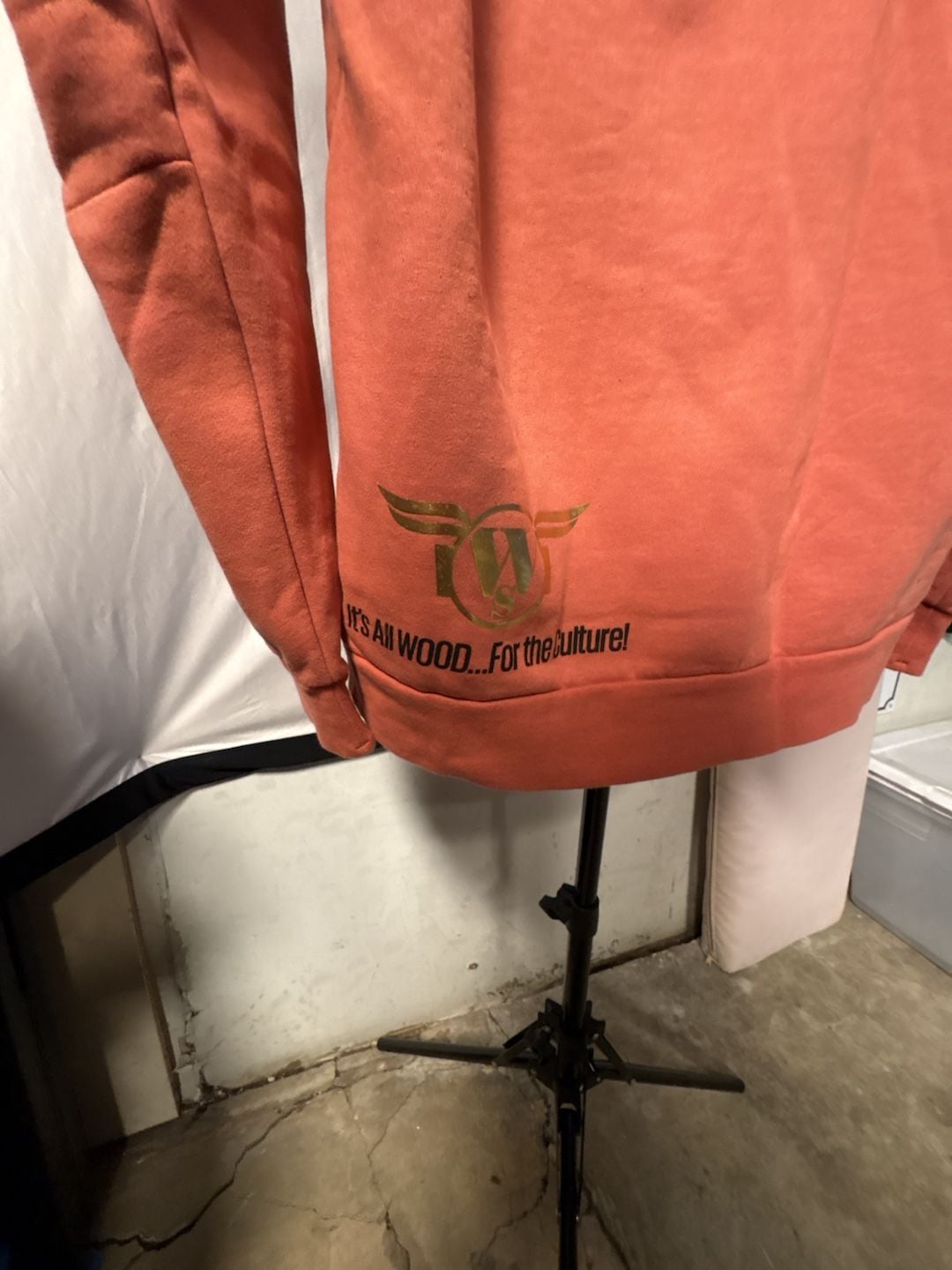 It's All Wood Future Classic Hoodie Sweatshirt Orange 6