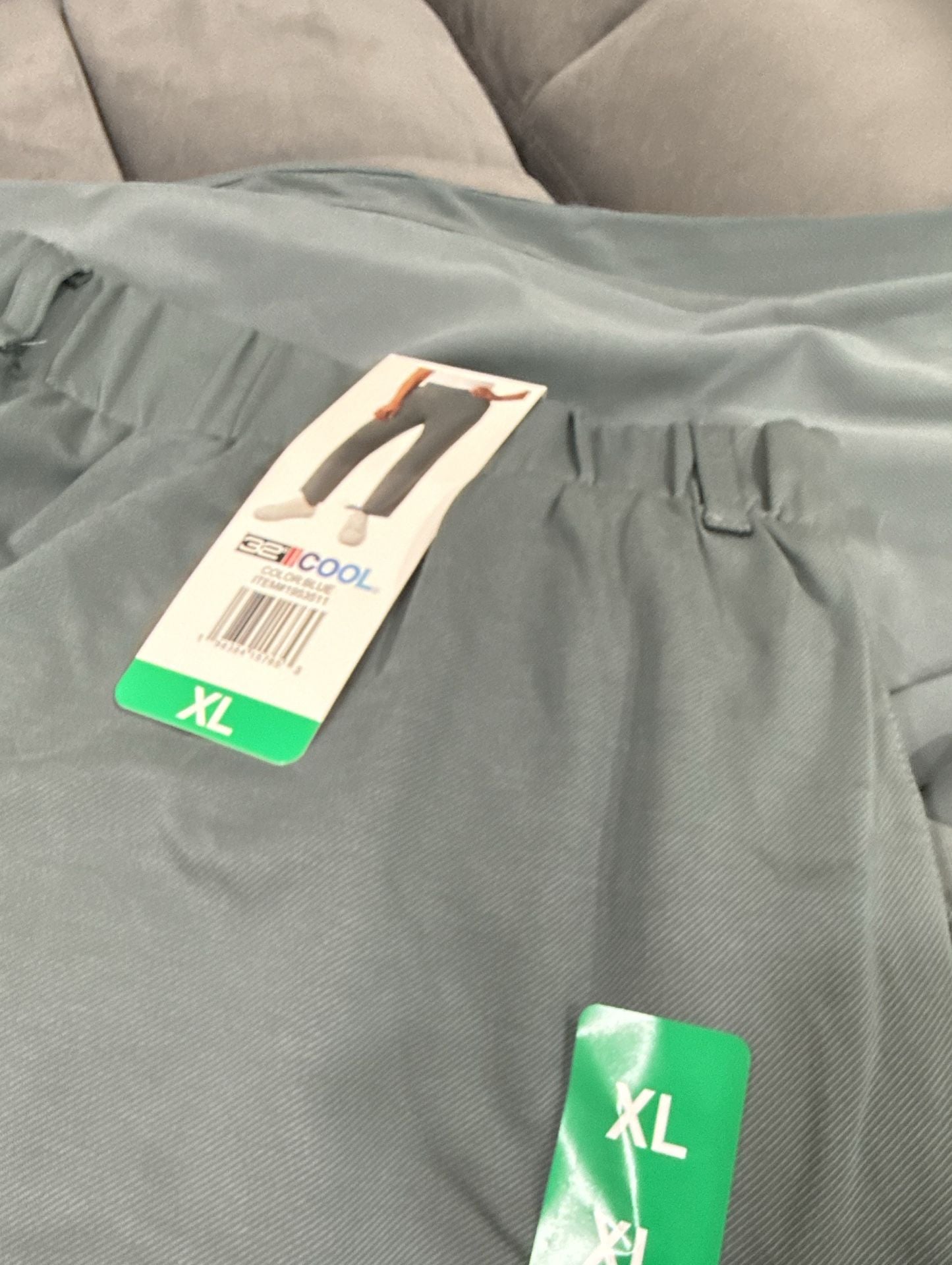 There are 3 pairs of 32 Degrees Cool Pants Size XL Blue Pull On Stretch Trousers 2