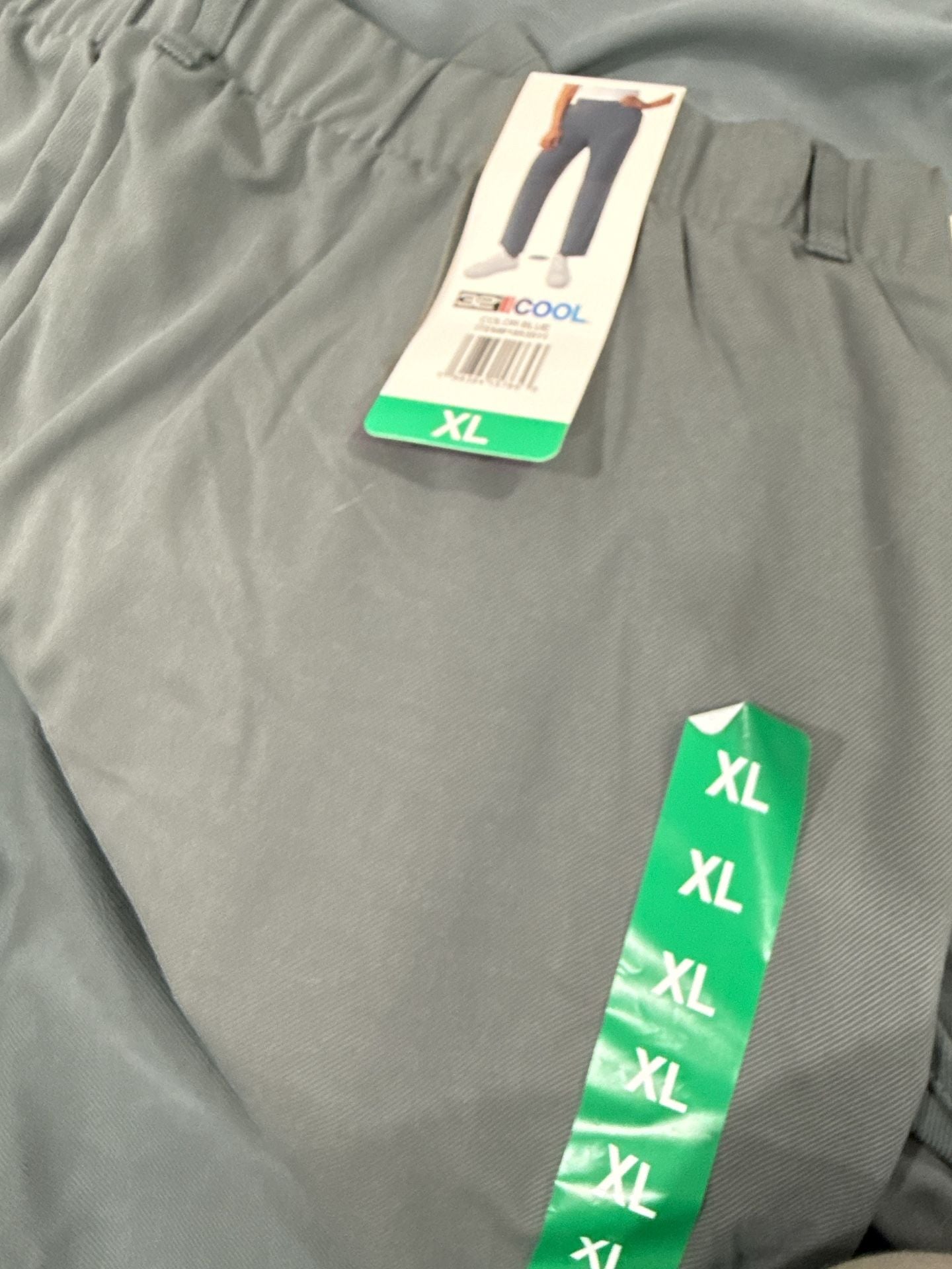 There are 3 pairs of 32 Degrees Cool Pants Size XL Blue Pull On Stretch Trousers 3