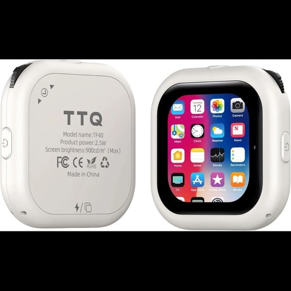 TTQ Wireless Vlog Screen TF40 White Vlog Selfie Monitor