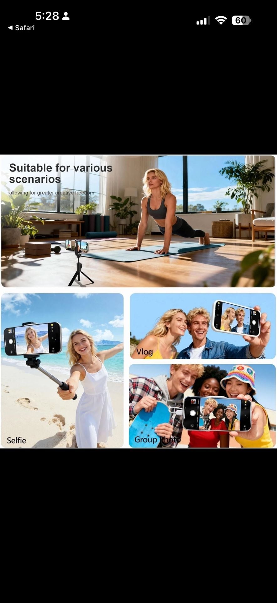 TTQ Wireless Vlog Screen TF40 White Vlog Selfie Monitor 6
