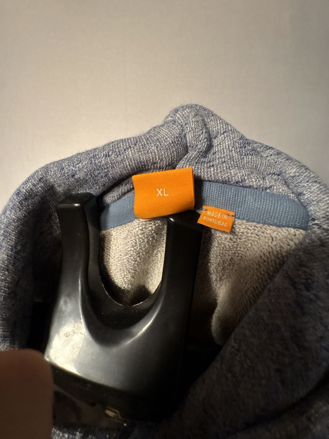 Hugo Boss Hoodie Grey Melange Cotton Pullover 8