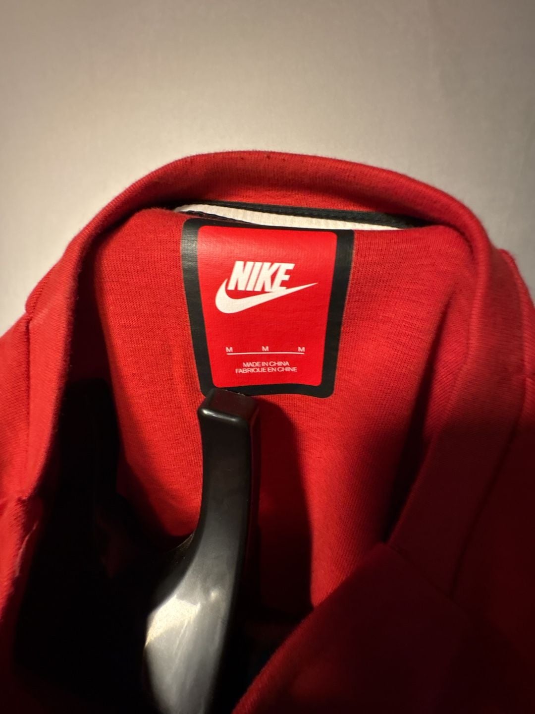 Nike Tech Fleece Crew Sweatshirt Red 8