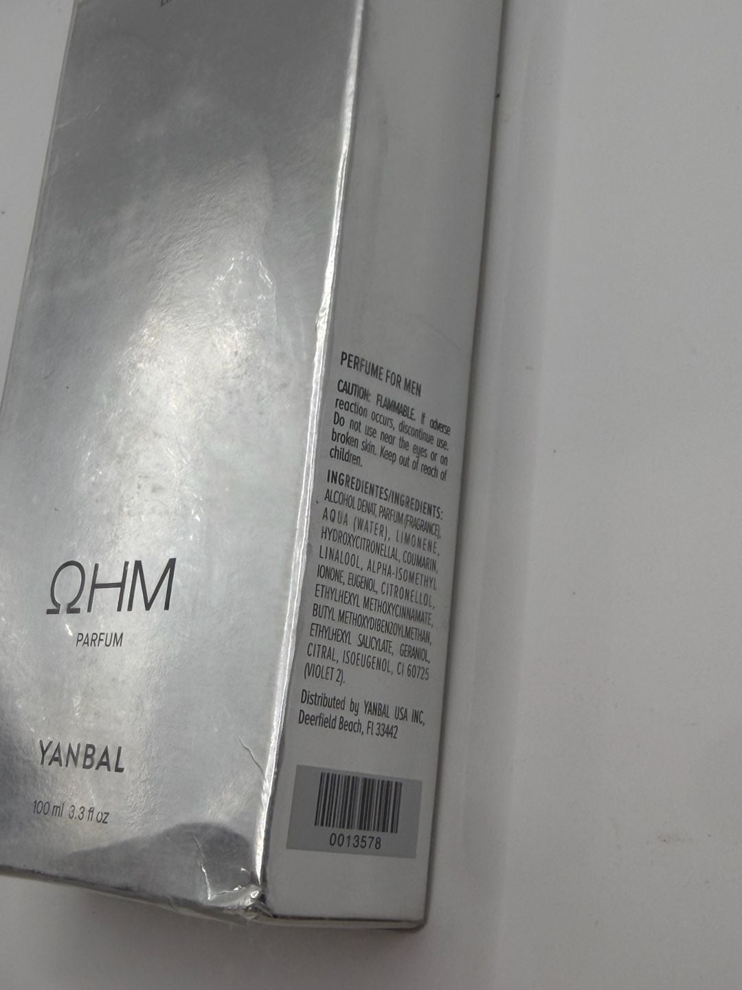 Yanbal OHM Parfum for Men 100 ml Limited Edition 2