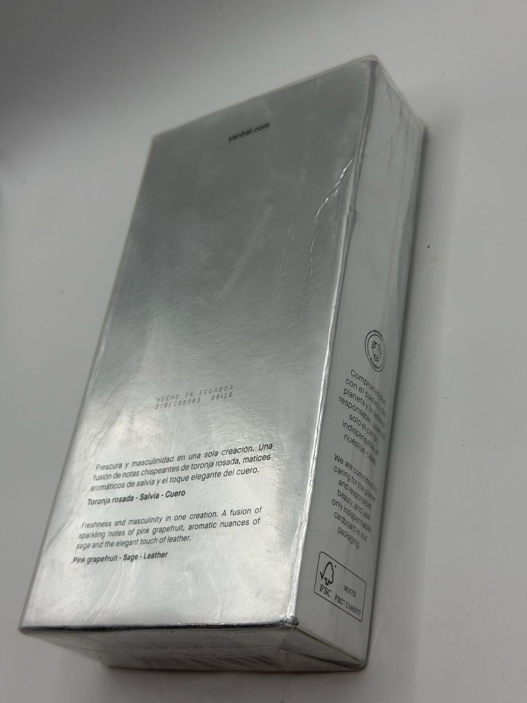 Yanbal OHM Parfum for Men 100 ml Limited Edition 3