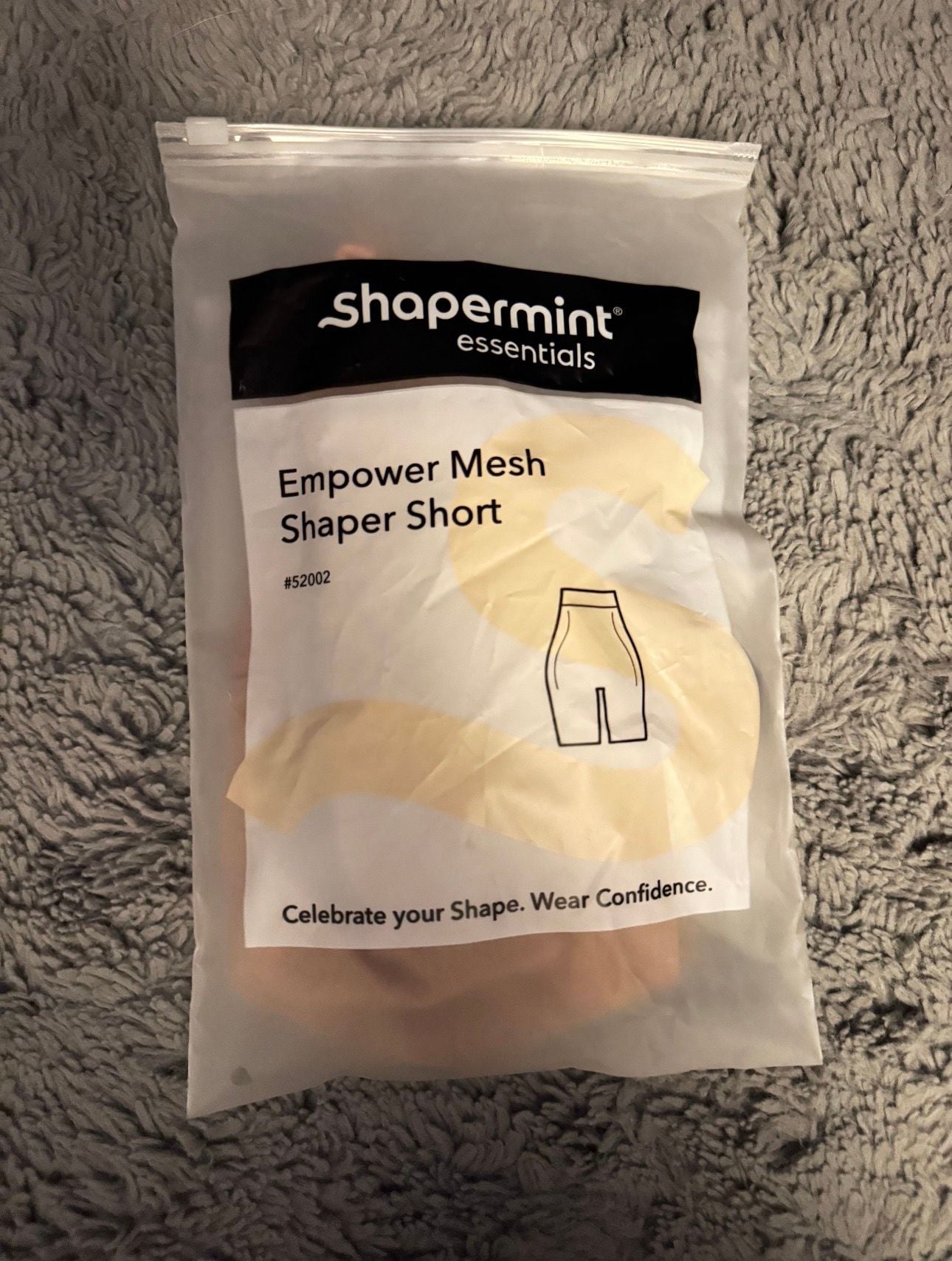 Shapermint Essentials Empower Mesh Shaper Short Size M/M NWT 6