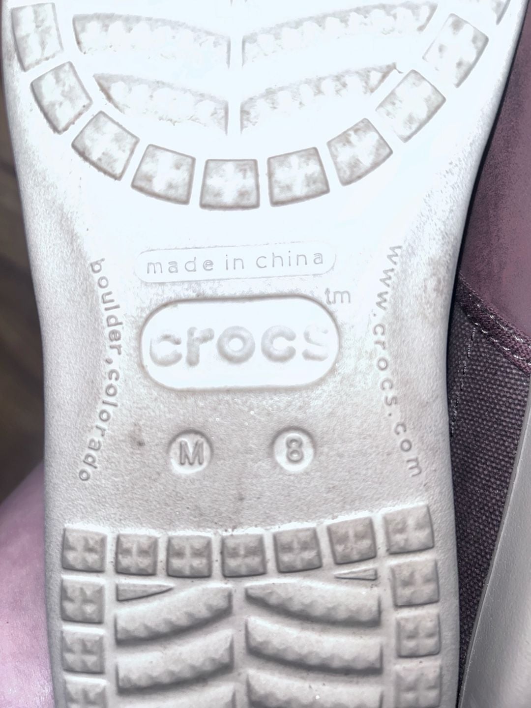 Crocs Mens Walu Espresso Cobblestone Loafer 5