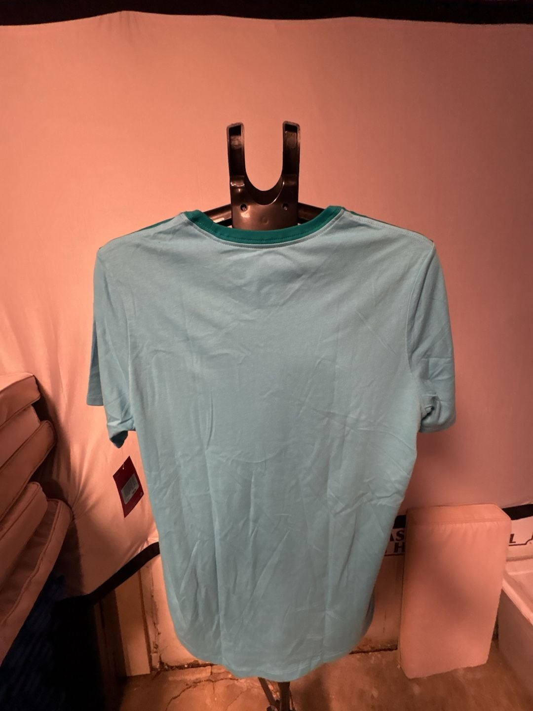 Nike Tech Hypermesh Pocket T Shirt Size L Turquoise Blue Green 8