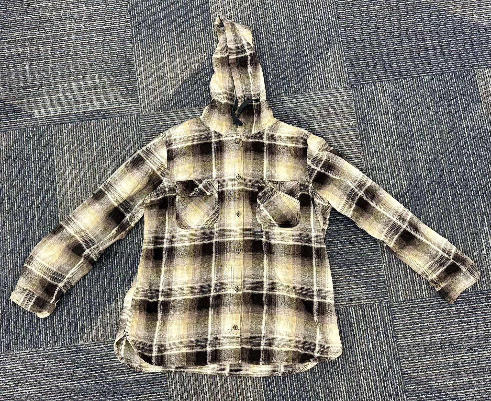Carhartt Plaid Hooded Flannel Shirt XL (16/18) 2